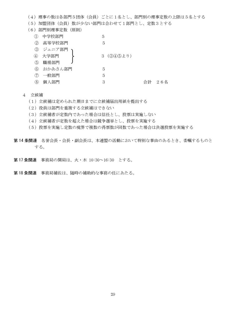 千葉県合唱連盟規約５